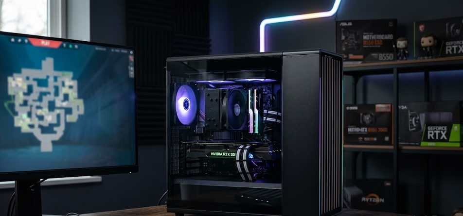 Guia Completo: Como Montar um PC Gamer Custo-Benefício em 2026